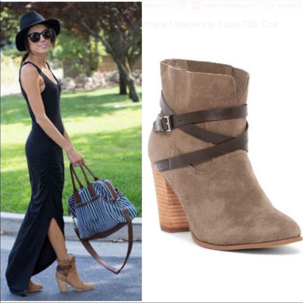 Carlos Santana Miles Ankle Boots Booties